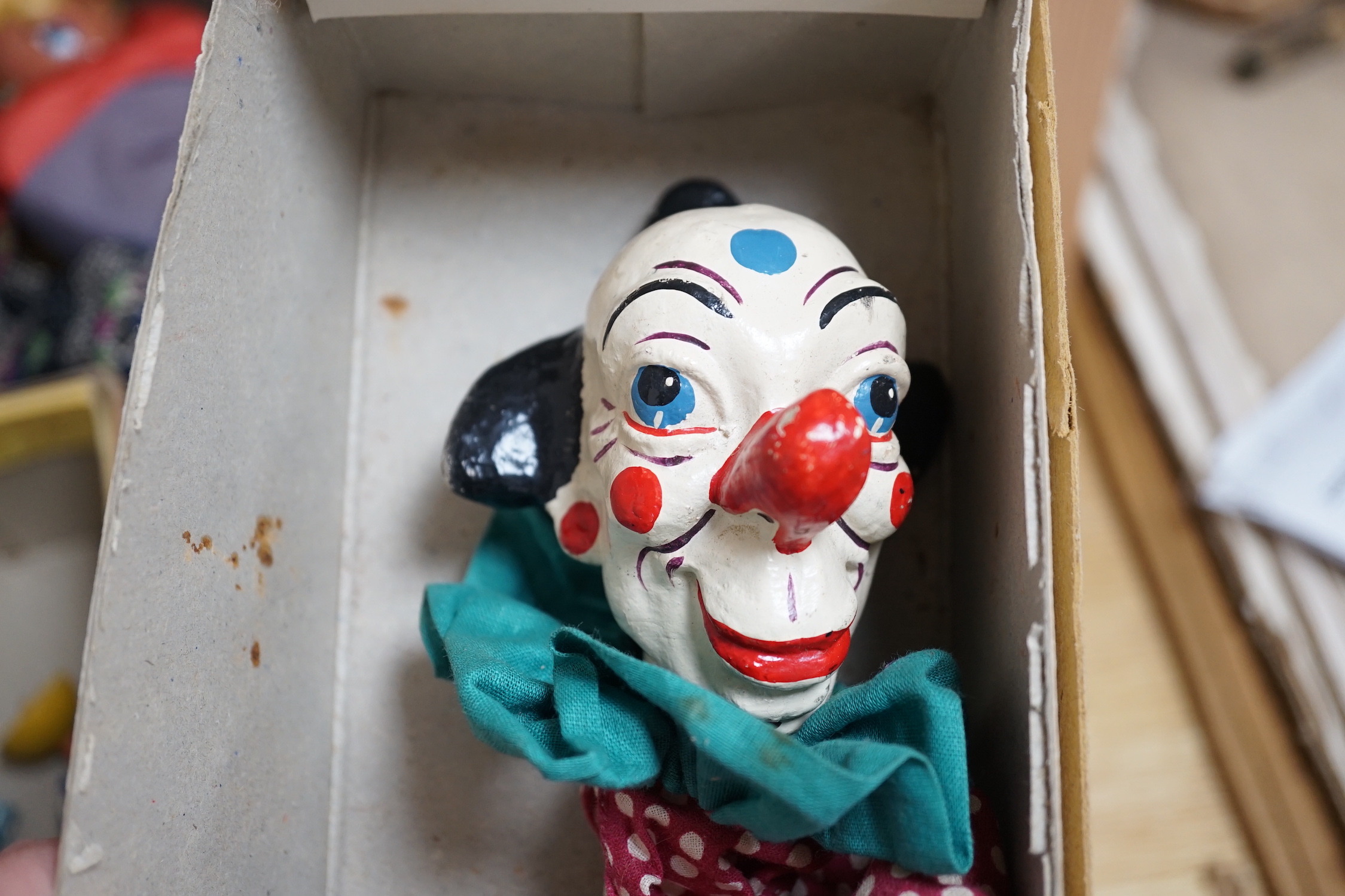 A collection of eight Pelham puppets